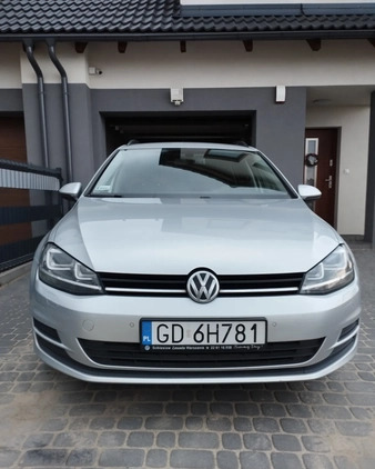 Volkswagen Golf cena 41500 przebieg: 179000, rok produkcji 2015 z Nowe Miasteczko małe 37